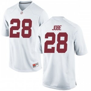 Men's Alabama Crimson Tide #28 Josh Jobe White Game NCAA College Football Jersey 2403WEHN4